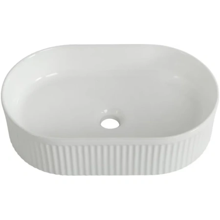 раковина накладная belbagno bb1497, белая.