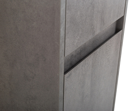 шкаф подвесной belbagno kraft-1600-2a-sc-cg-r с двумя распашными дверцами с доводчиками, цвет cemento grigio
