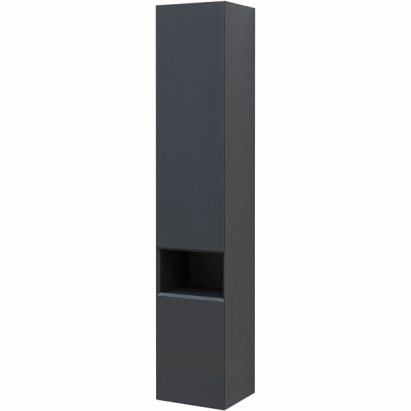 шкаф пенал allen brau infinity 35 r 1.21009.am подвесной антрацит матовый