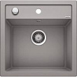 Кухонная мойка Blanco Dalago 5 518522 врезная, Silgranit PuraDur, цвет аллюметаллик
