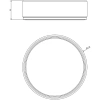 мыльница gessi gessi316 54726#707 настольная, черная, цвет шлифованное black metal pvd