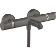 Термостат для ванны Hansgrohe Ecostat Comfort 13114340, шлифованный черный хром