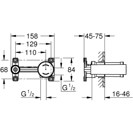 встроенный механизм grohe 23571000