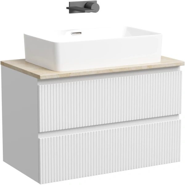 тумба под раковину sancos snob t 80 snt80w подвесная bianco