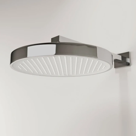 душевой комплект sancos space sc3006ch 320 мм, с термостатом, хром