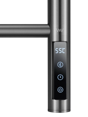 полотенцесушитель электрический wonzon & woghand bonn, темный графит (ww-al409-gm)