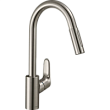 Смеситель для кухни Hansgrohe Focus M41 73880800, сталь