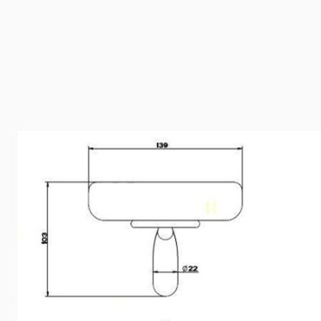 мыльница gessi goccia 38002#079
