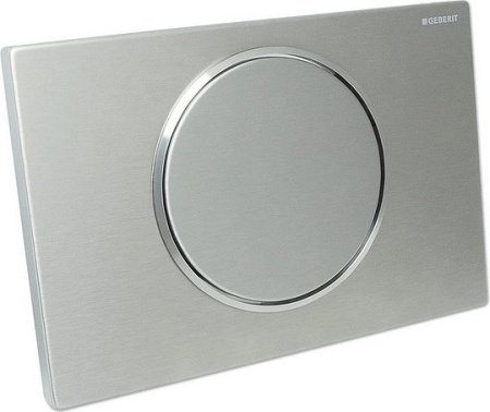 кнопка для инсталяции geberit sigma 10 115.758.sn.5 нержавеющая сталь
