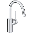 Смеситель для раковины без донного клапана Kludi Bozz 380280576, цвет хром