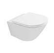 Унитаз подвесной Globo Forty3 FOS05.BI 36x57 см, безободковый, цвет белый
