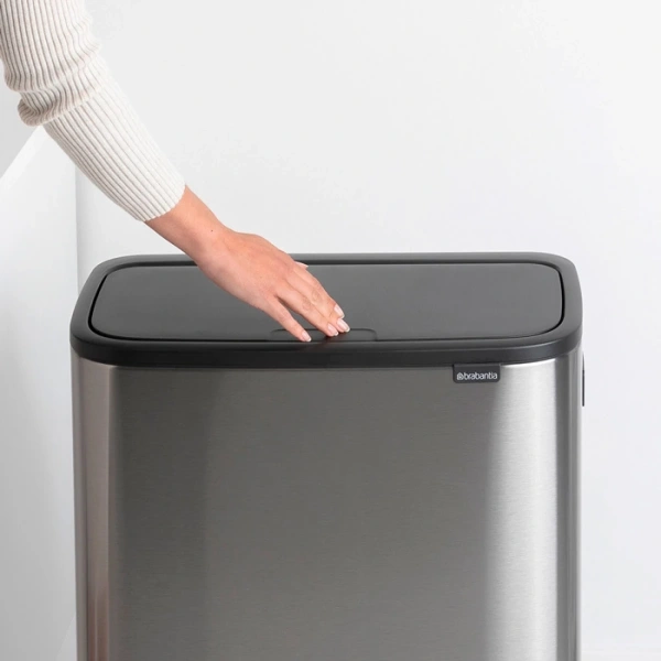 Мусорное ведро Brabantia Bo Touch Bin Hi 130267 60 л, стальное матовое