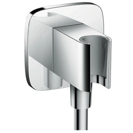 Шланговое подключение с держателем для душа Hansgrohe Fixfit Porter E 26485000