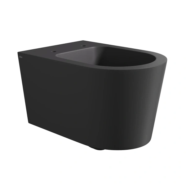 унитаз alice form 22300108 подвесной, безободковый, без сиденья, 50x35 см, черный матовый