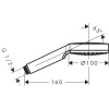 ручной душ hansgrohe crometta 1jet 26331400