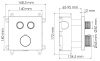 термостат для ванны wasserkraft aisch 5548 thermo