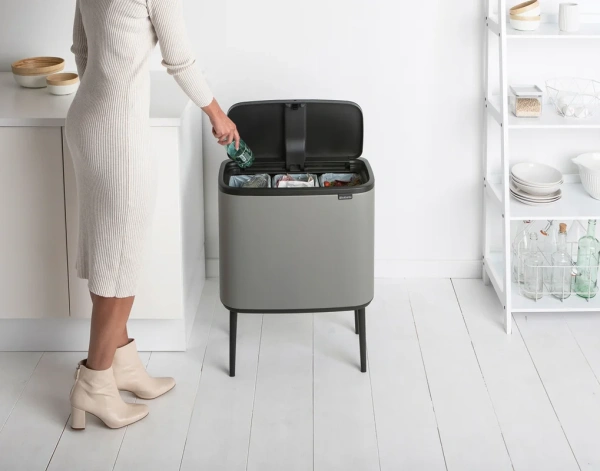 Мусорное ведро Brabantia Bo 127229 11 + 11 +11л