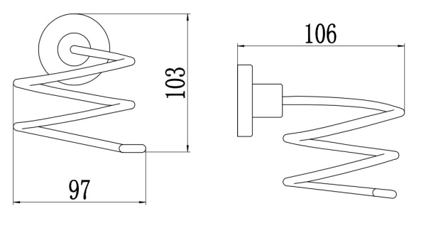 Держатель для фена Savol 56 (S-005656)