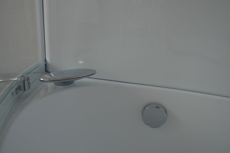 душевой бокс royal bath alp 170x100 rb170alp-t-l с гидромассажем
