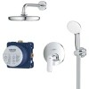 душевой комплект 210 мм grohe eurosmart cosmopolitan 25219001