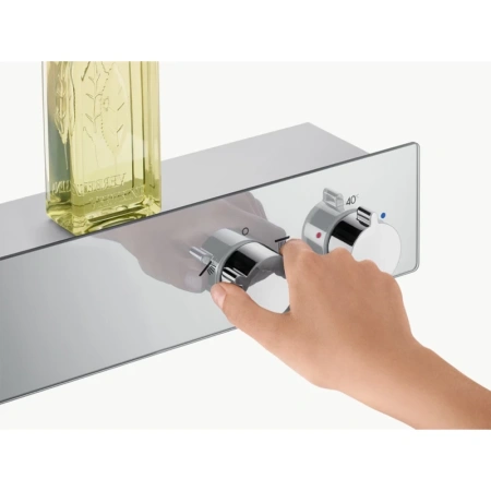 термостат для 2 потребителей hansgrohe showertablet 600 13108000