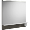 Зеркало Burgbad Eqio 90 SEZQ090F2010 с подсветкой серое