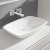 раковина villeroy & boch loop & friends 515400r1 накладная, 58.5x38 см, альпийский белый с покрытием ceramicplus