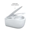 унитаз berges ego xl rimless 082118 подвесной с сиденьем микролифт