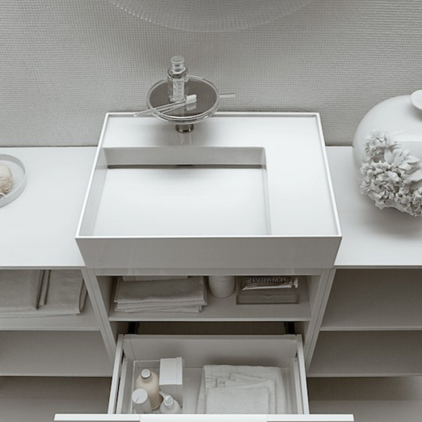 Накладная раковина в ванную 60 см Laufen Kartell 8.1033.4.000.111.1