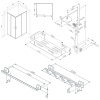 комплект душевого уголка с душевой системой и аксессуарами am.pm gem s 100x80 wk93eq профиль черный матовый стекло прозрачное