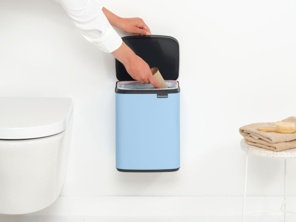 Мусорное ведро Brabantia Bo 223549 7 л, нежно-голубое