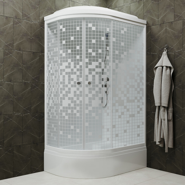 душевая кабина triton коралл 120x80 в r щ0000038533 без гидромассажа