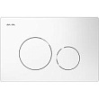 Кнопка для инсталляции AM.PM Pro L I049001 цвет белый глянцевая