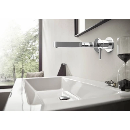 смеситель для раковины с выпуском hansgrohe finoris 76050000
