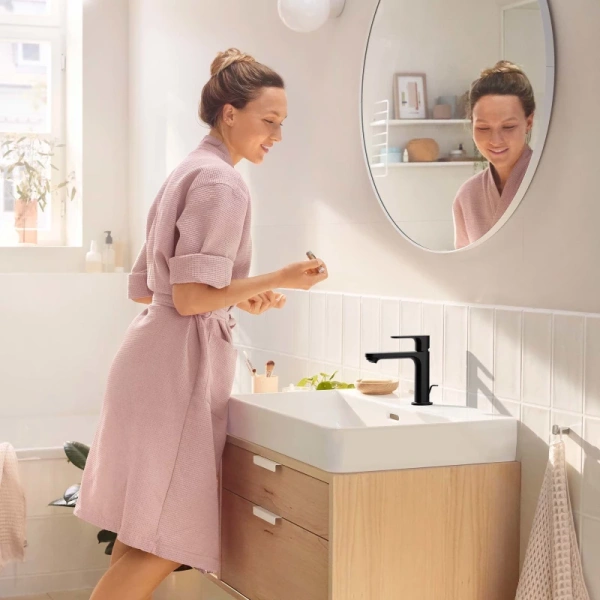 смеситель для раковины без донного клапана coolstart hansgrohe rebris s 72520670