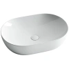 раковина ceramicanova element cn5009 накладная, 60x41.5 см, белая