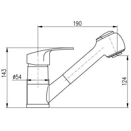 смеситель для кухни rav slezak kongo k010.5
