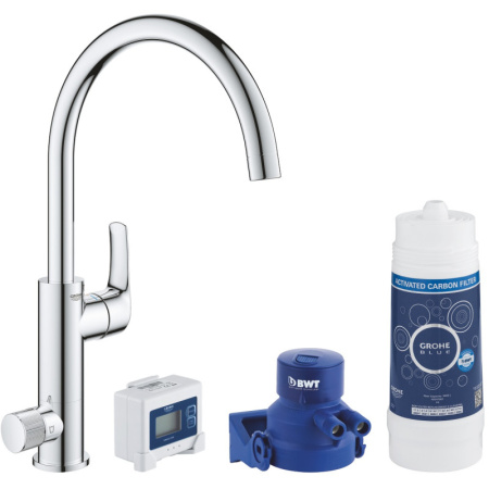 Смеситель для кухни Grohe Blue Pure Eurosmart 30383000 цвет хром