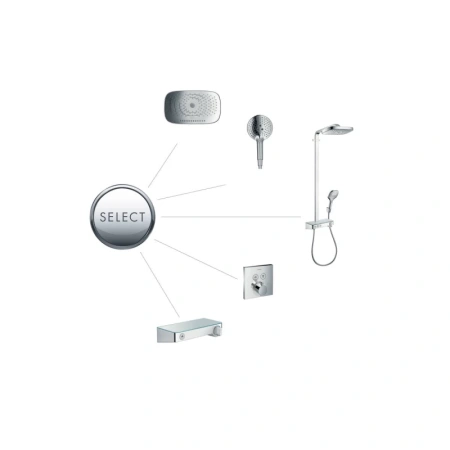 термостат для ванны hansgrohe showerselect 15763700