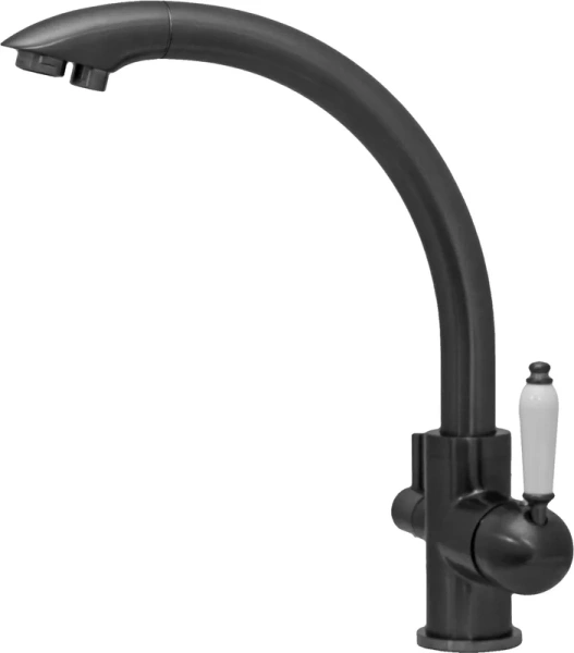 смеситель для кухни seaman barcelone ssl-5382-gl gun light