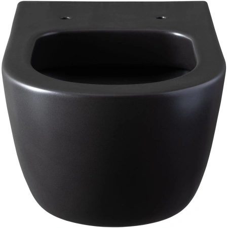 унитаз подвесной allen brau priority 1 4.31001.31 без сиденья, черный матовый