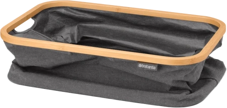 корзина для белья brabantia 232725 серо-черная