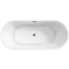 ванна акриловая отдельностоящая belbagno uno bb701-1600-730-k