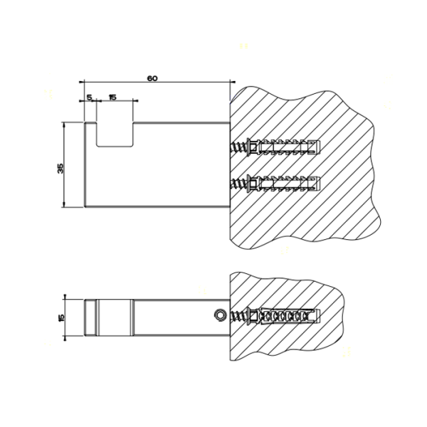 Крючок Gessi Rettangolo 20921#031