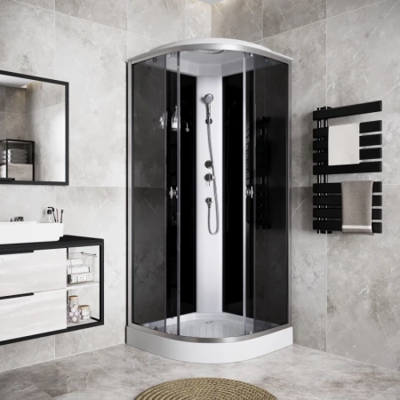 душевая кабина niagara eco 90x90 e90/13/tn без гидромассажа