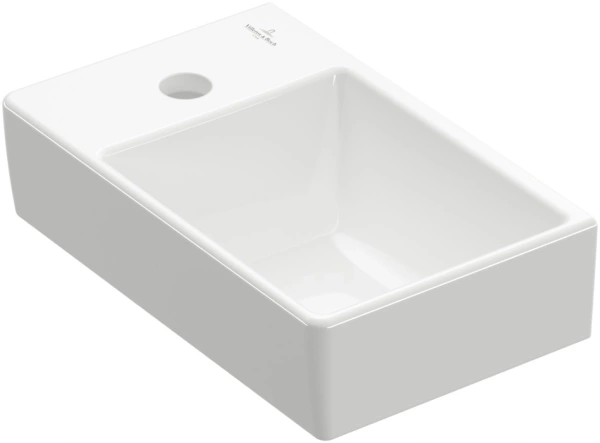раковины villeroy & boch avento 43003r01 подвесная/мебельная, 36x22xh11см, альпийский белый