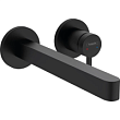 Смеситель Hansgrohe Finoris 76050670 для раковины с выпуском, с изливом 22.8 см, матовый черный