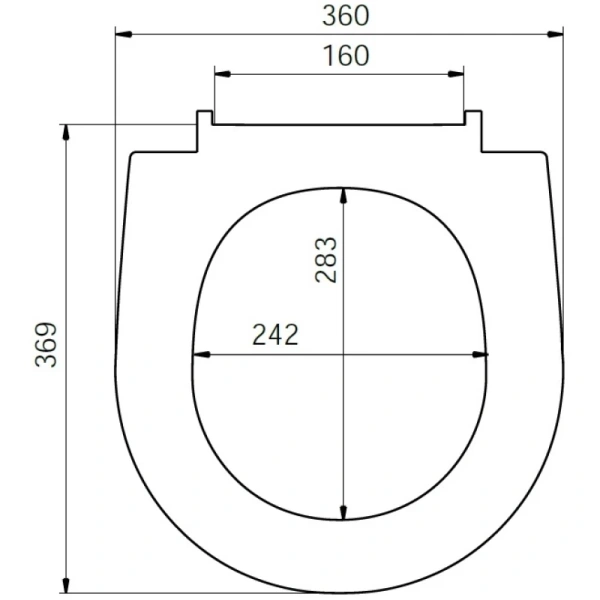сиденье для унитаза iddis 142 142pps0i31 полипропилен, soft close, белый
