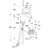 смеситель для раковины kludi pure&easy 371900565
