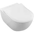 Унитаз Villeroy & Boch Subway 2.0 5614R201 подвесной, безободковый, с сиденьем микролифт, Альпийский белый